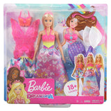 Barbie Dreamtopia Dress Up Fairy Mermaid Set - Radar Toys