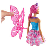 Barbie Dreamtopia Pink Hair Fairy Doll - Radar Toys