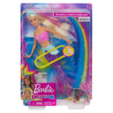 Barbie Dreamtopia Sparkle Lights Blonde Mermaid Doll - Radar Toys