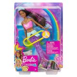 Barbie Dreamtopia Sparkle Lights Brunette Mermaid Doll - Radar Toys