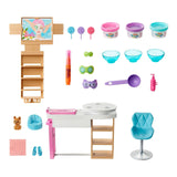 Barbie Face Mask Spa Day Brunette Play Set - Radar Toys