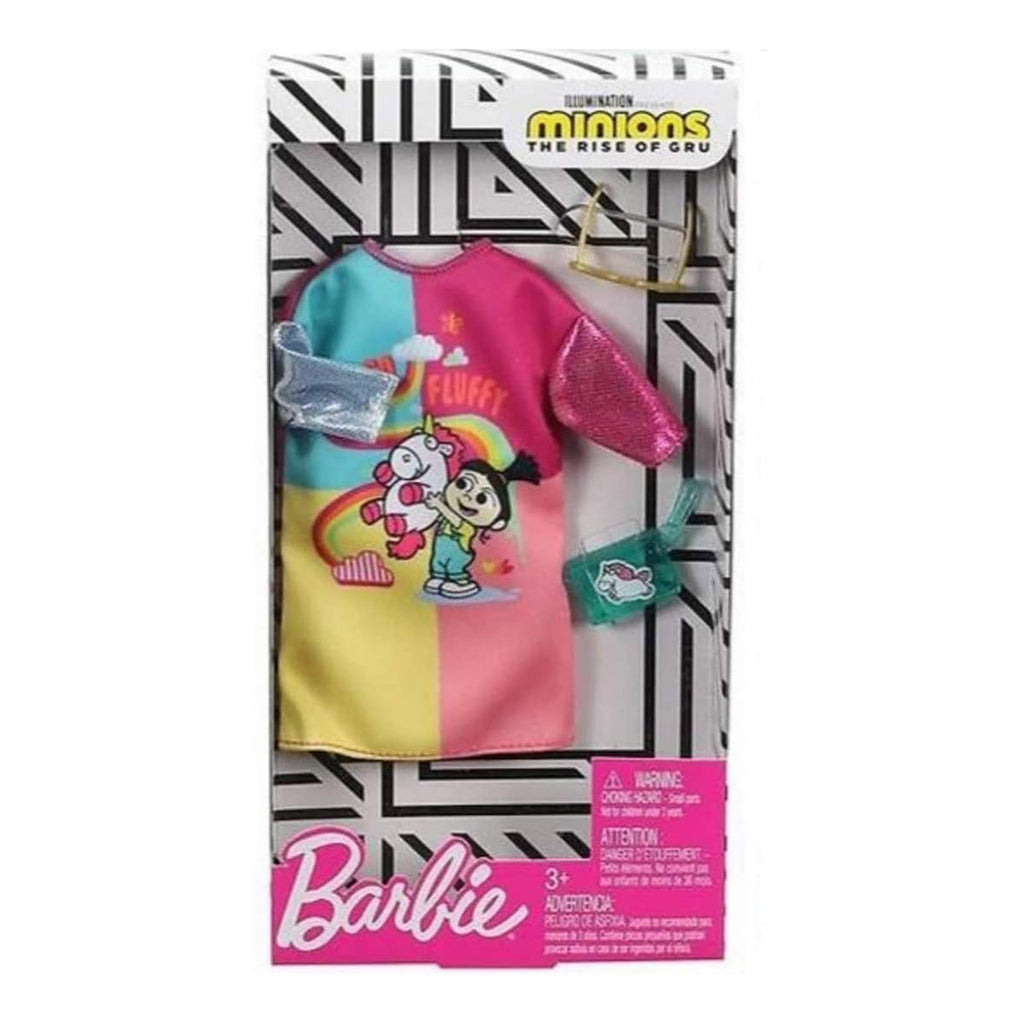 Barbie Minions Rise Of Gru Long Shirt Accessory Set