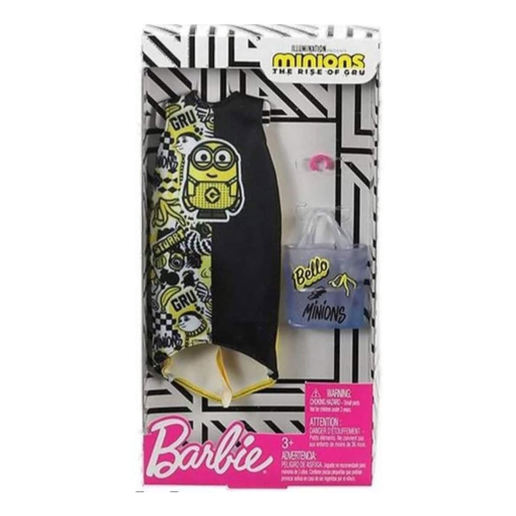 Barbie Minions Rise Of Gru Summer Dress Accessory Set