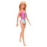 Barbie Pink One Piece Swimsuit Blonde Doll - Radar Toys