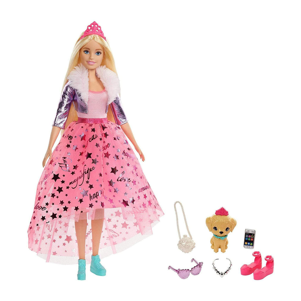 Barbie Princess Adventure Blonde Doll Set