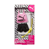 Barbie Puma Pink Tank Top Black Shorts Accessory Set - Radar Toys