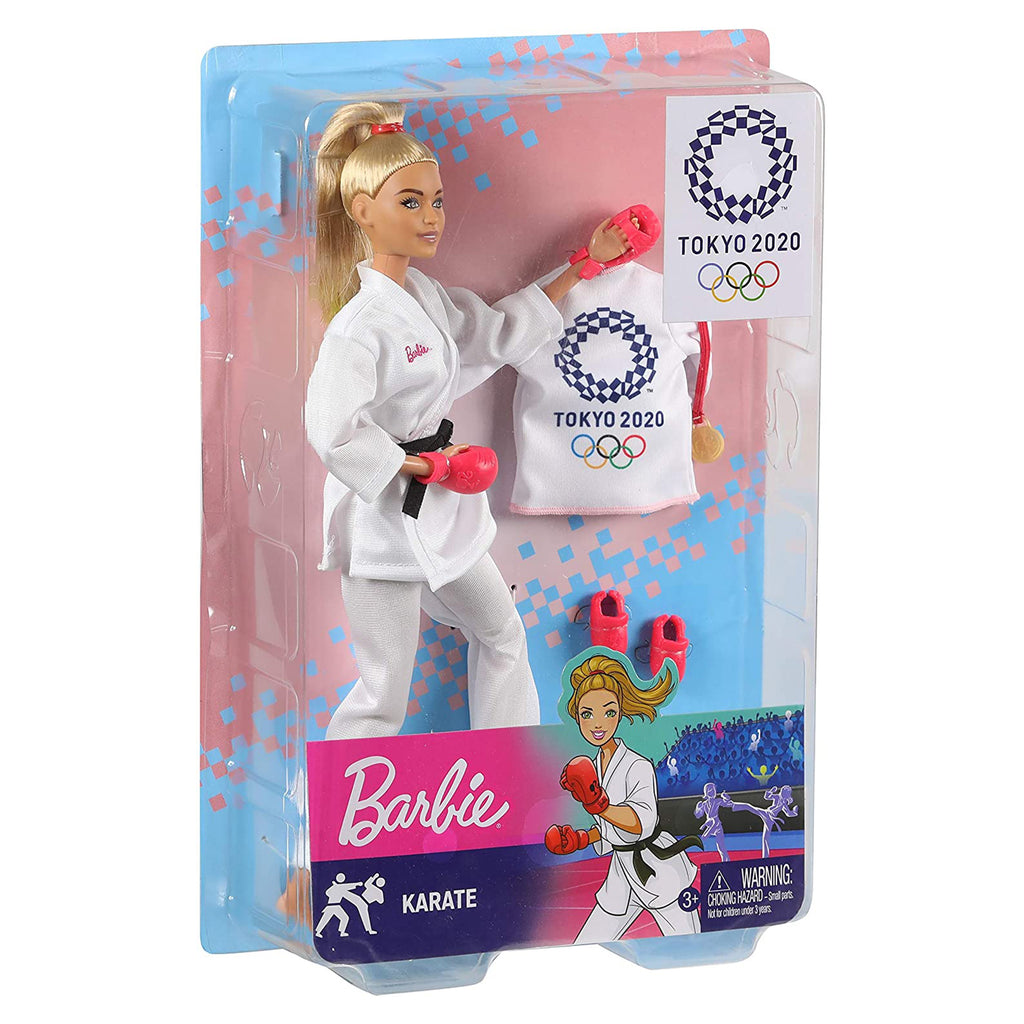 Barbie Tokyo 2020 Karate Doll Set