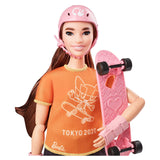 Barbie Tokyo 2020 Skateboarding Doll Set - Radar Toys