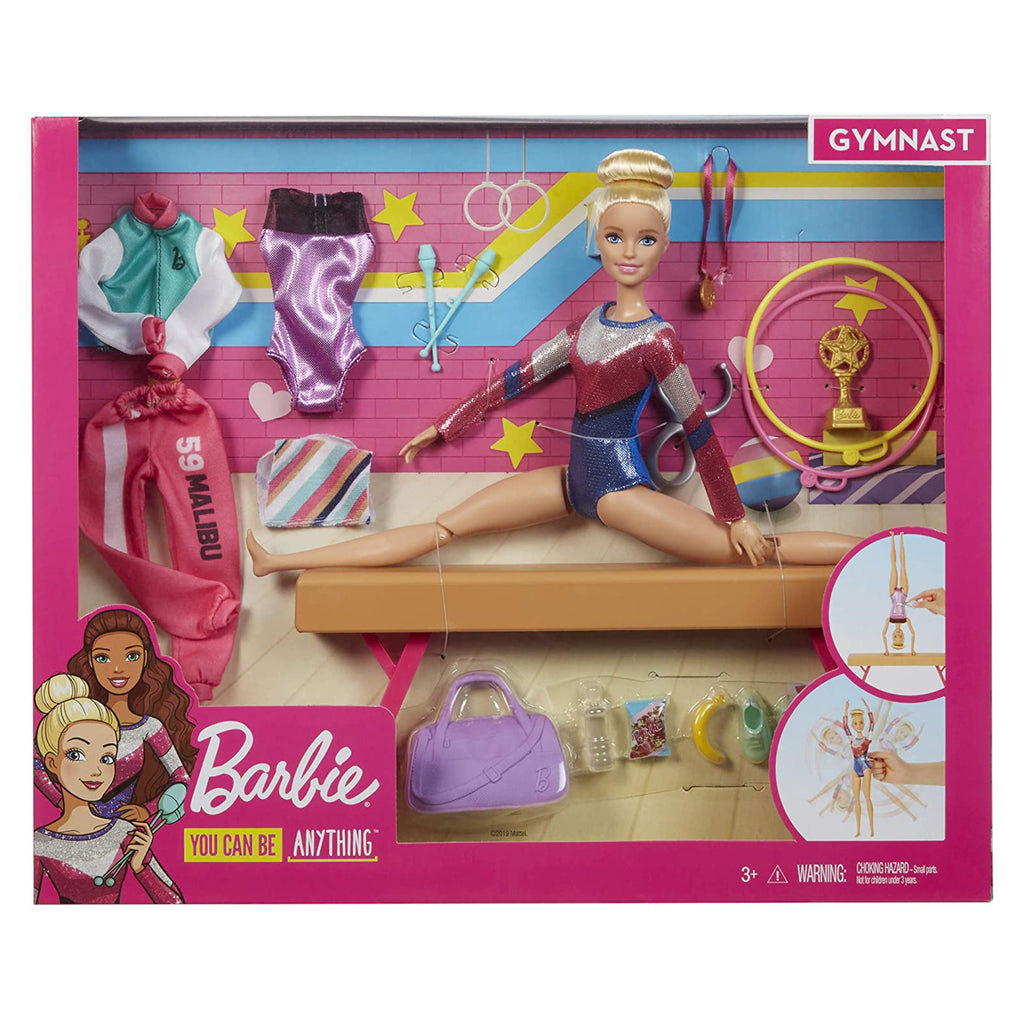 Barbie You Can Be Anything Gymnast Playset