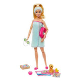 Barbie You Can Be Anything Spa With Puppy Blonde Doll Set - Radar Toys