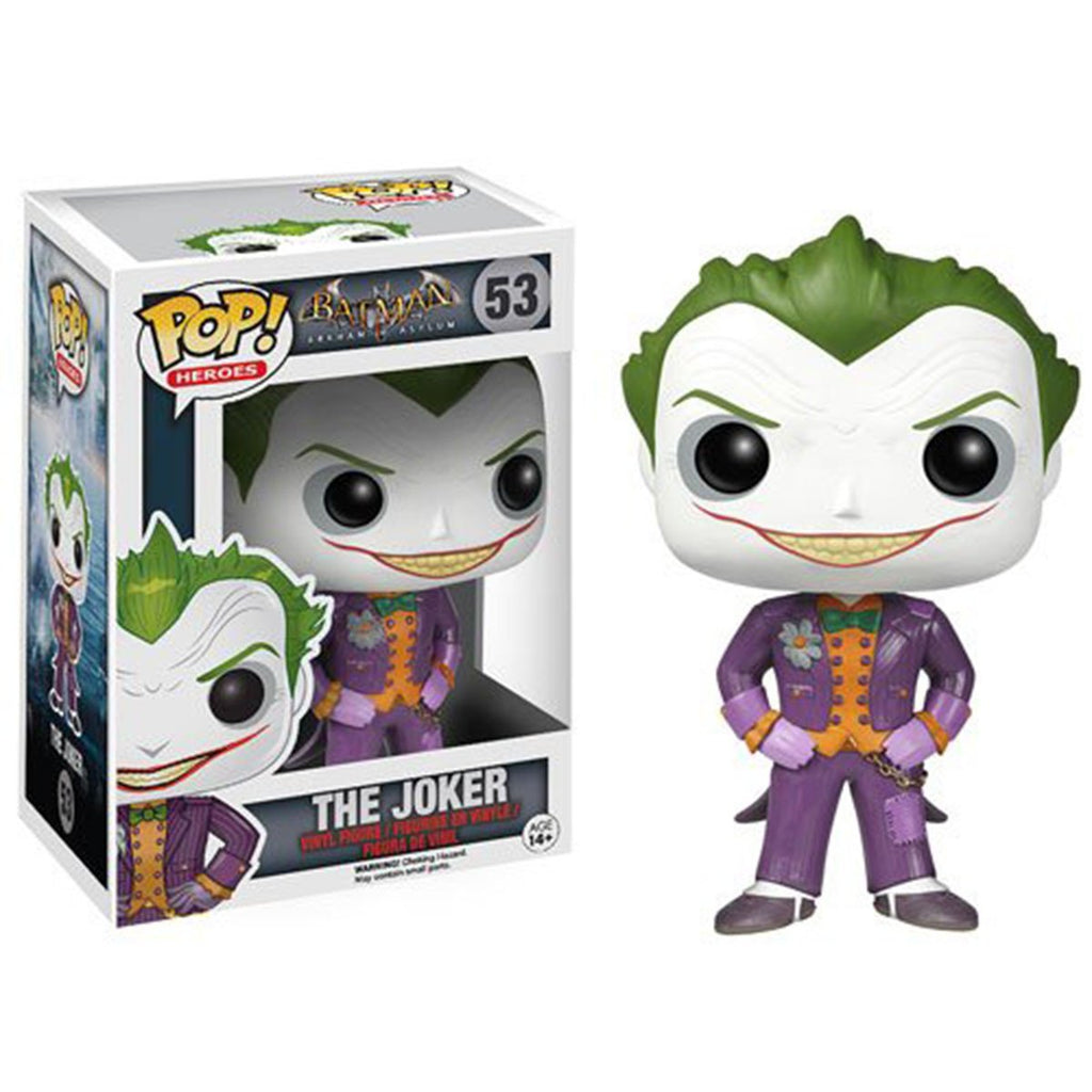 Batman Arkham Asylum POP The Joker Vinyl Figure