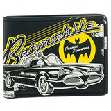 Batman Classic Batmobile Vintage Bi-Fold Wallet - Radar Toys