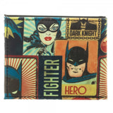 Batman Vintage Sublimated Bi-Fold Wallet - Radar Toys