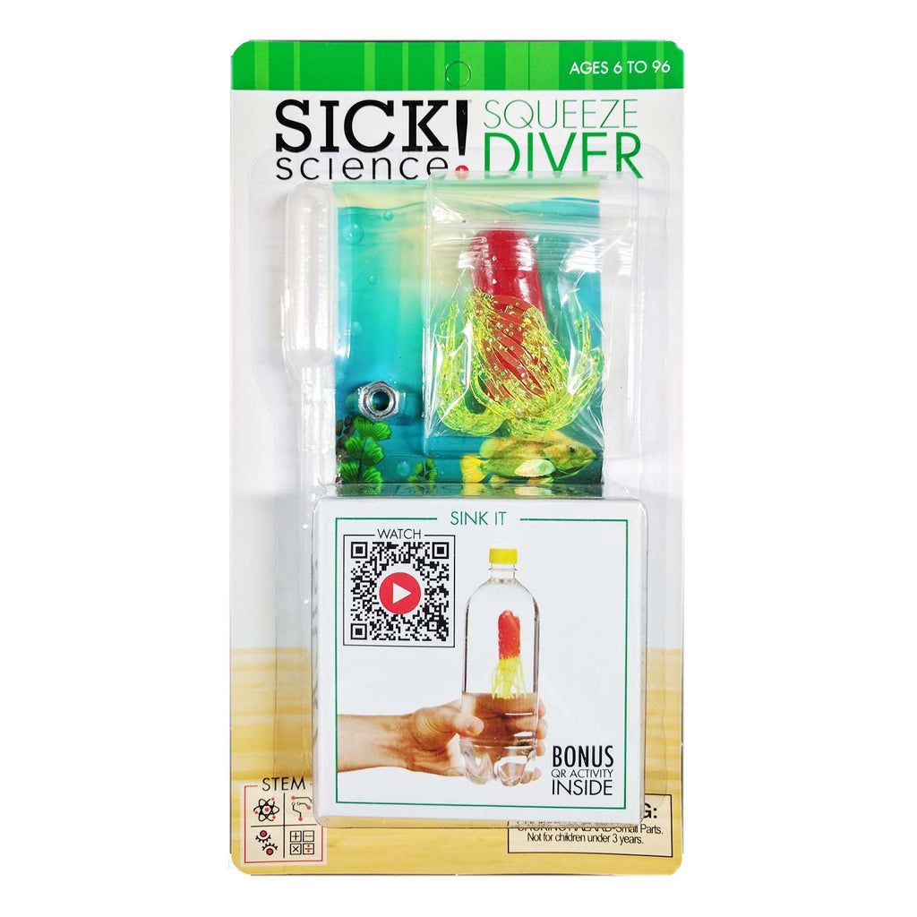 Be Amazing Sick! Squeeze Diver Science Set