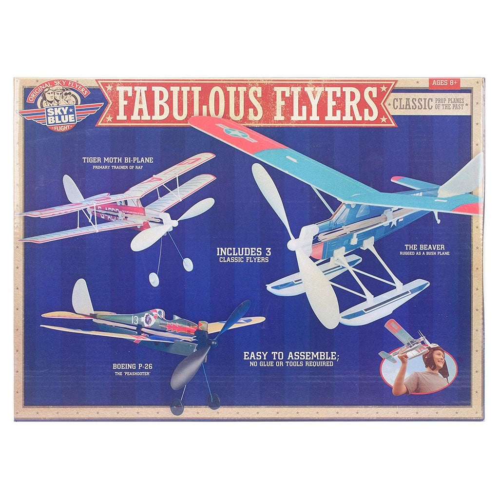 Be Amazing Sky Blue Fabulous Flyers 3 Plane Set