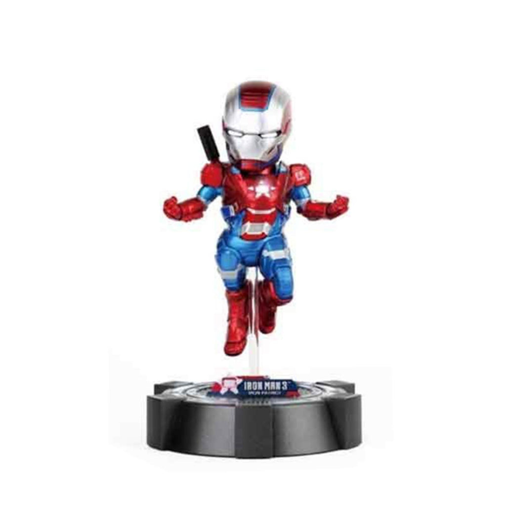 Beast Kingdom Egg Attack Iron Man 3 Iron Patriot Special Version Action Figure