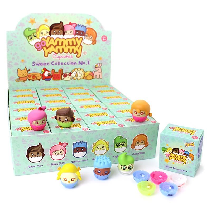 Beecrazee Go Yammy Yammy Cupcakes Series 1 Blind Box Mini Figure
