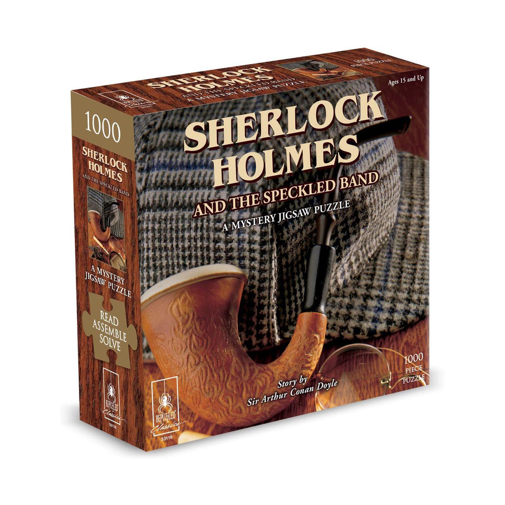 Bepuzzled Sherlock Holmes And The Speckled Band 1000 Mystery Puzzle - Radar Toys