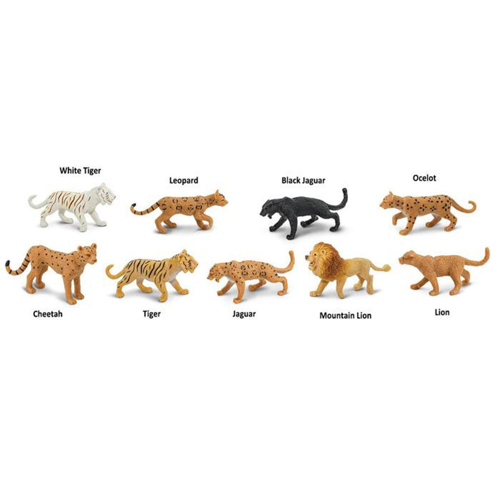 Big Cats Toob Mini Figures Safari Ltd - Radar Toys