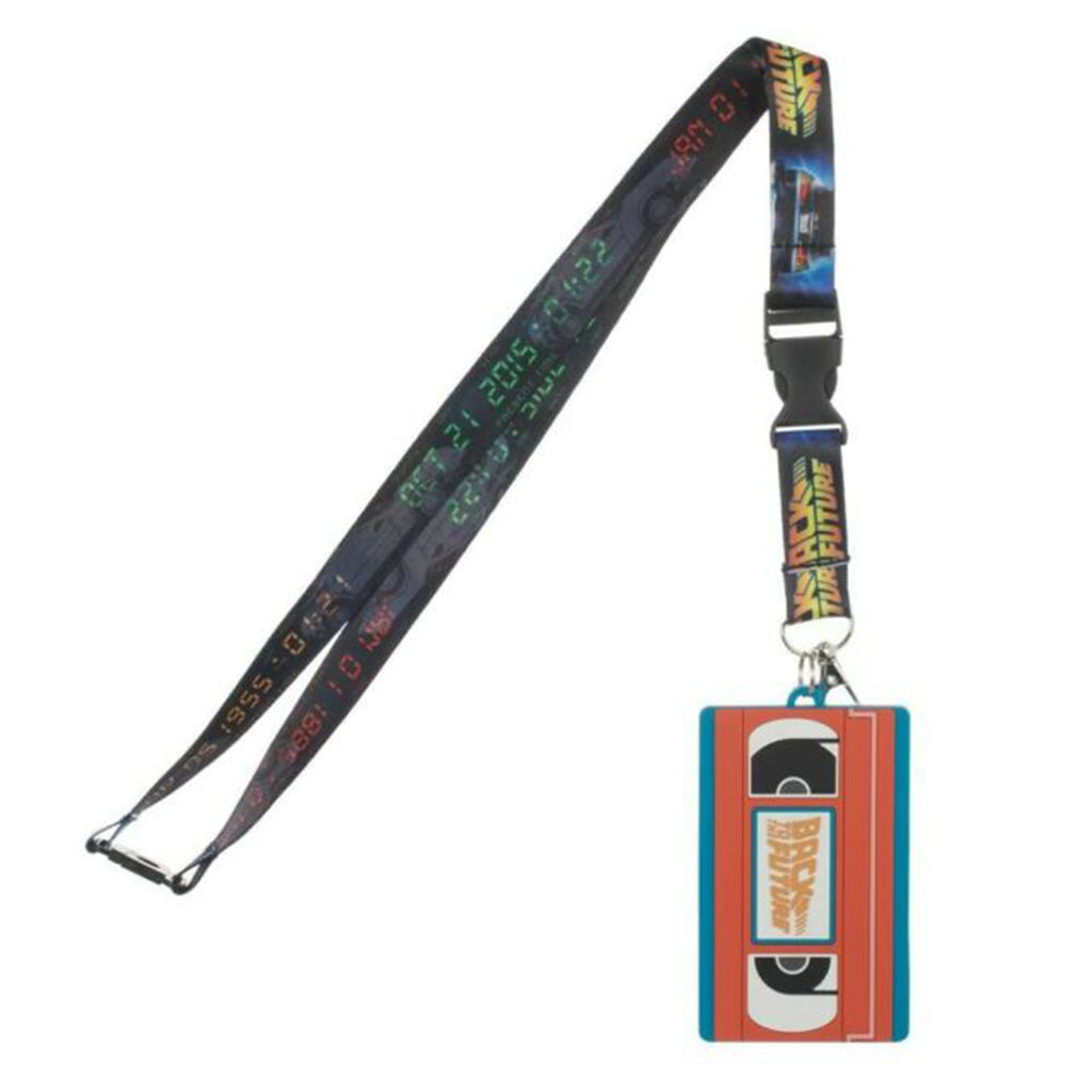 Bioworld Back To The Future VHS Lanyard Card Holder