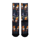 Bioworld Borderlands Claptrap Single Pair Men's Crew Socks - Radar Toys