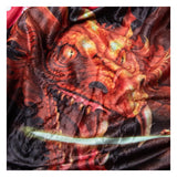 Bioworld Classic Dungeons And Dragons 48 X 60 Plush Throw Blanket - Radar Toys