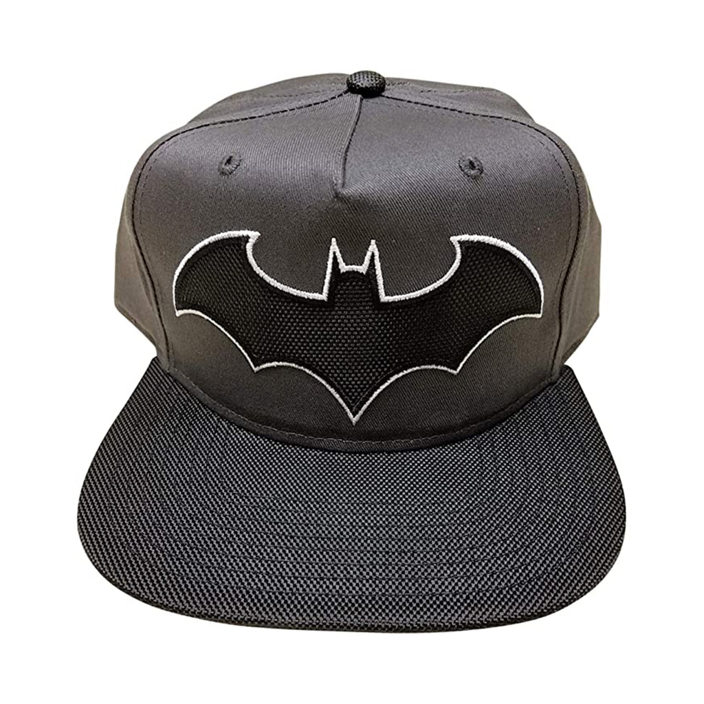 Bioworld DC Batman Ballistic Cotton Emblem Snapback Hat - Radar Toys