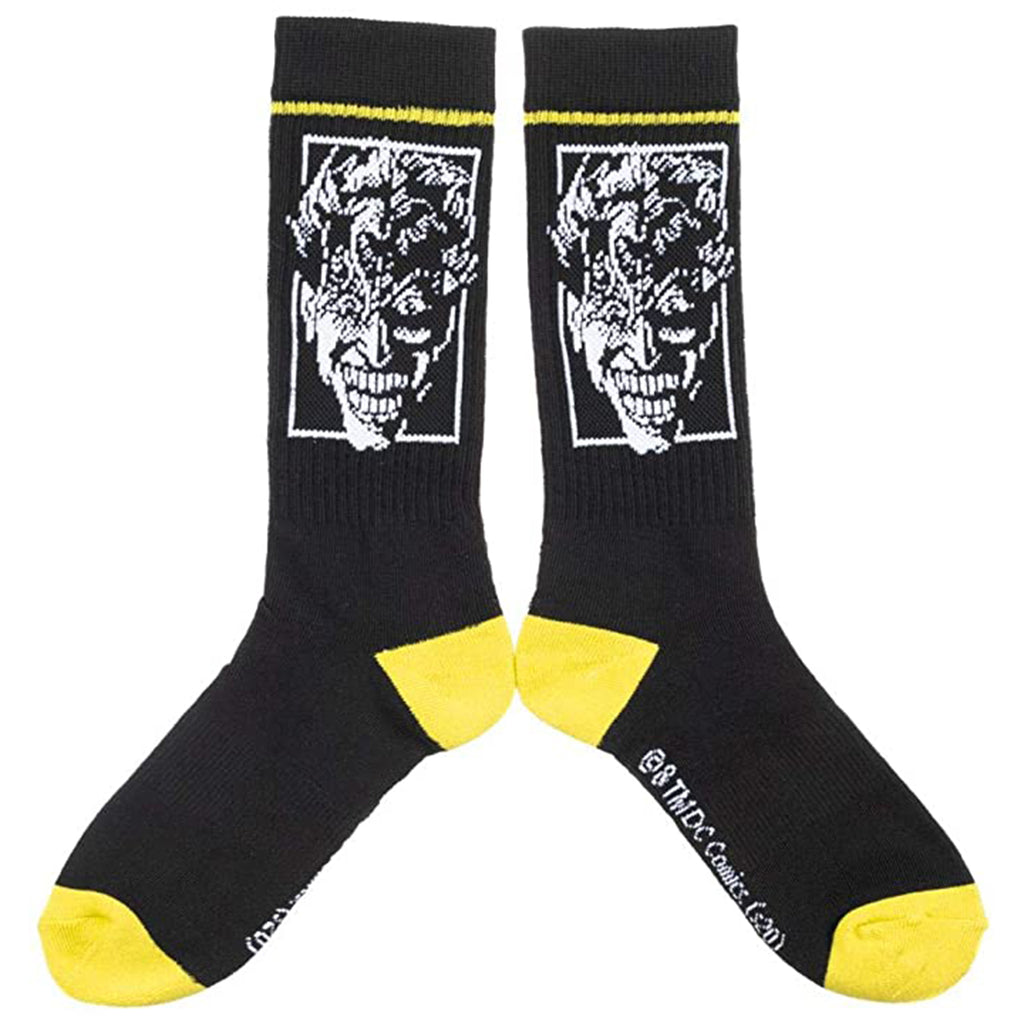 Bioworld DC Joker Single Pair Athletic Crew Socks