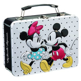 Bioworld Disney Mickey And Minnie Mouse Metal Lunch Tin Box - Radar Toys