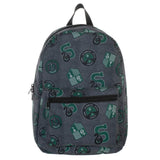 Bioworld Harry Potter Slytherin All Over Print Backpack - Radar Toys