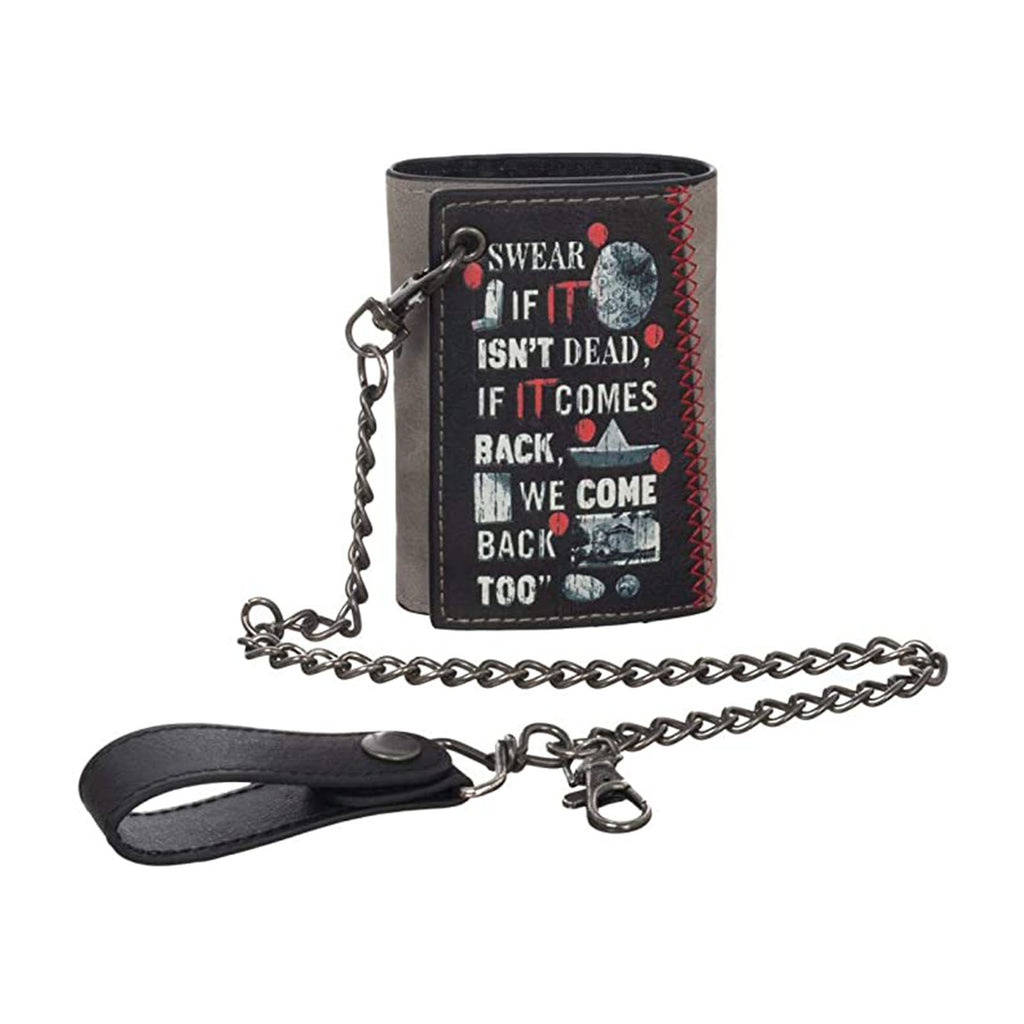 Bioworld IT Chapter Two Pennywise Trifold Chain Wallet