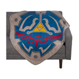 Bioworld Legend Of Zelda Shield 46 X 60 Plush Throw Blanket - Radar Toys