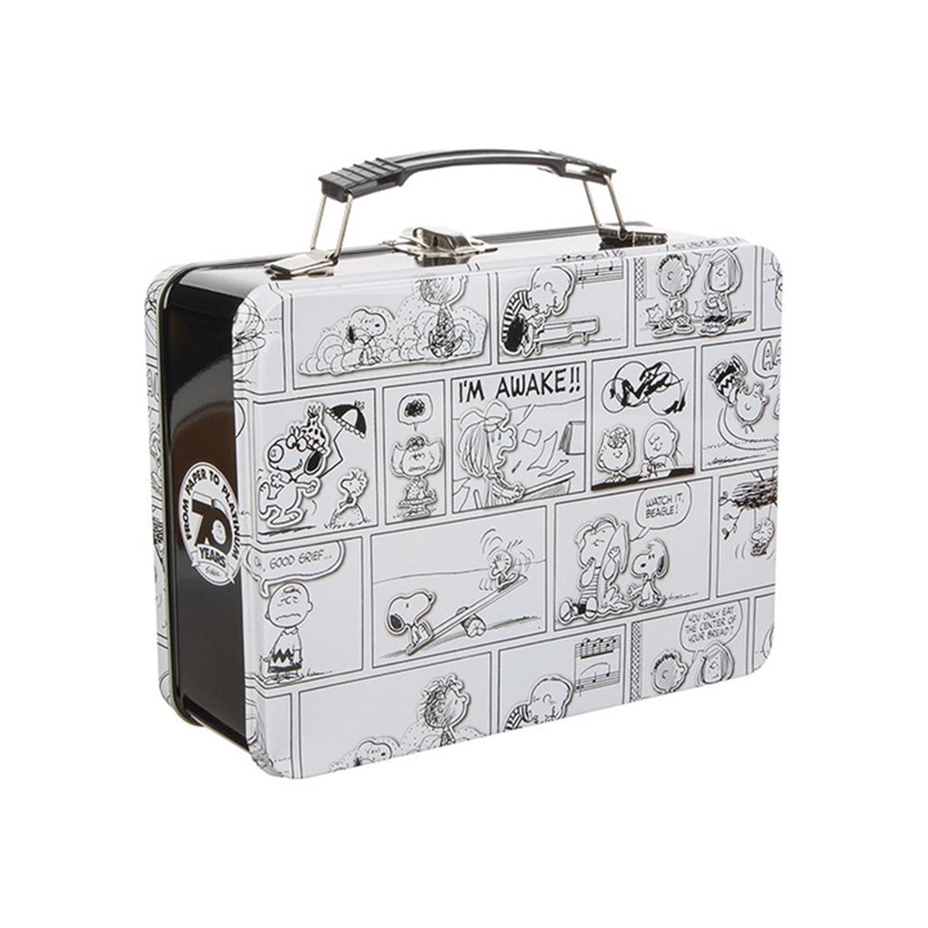 Bioworld Peanuts Comic Strip Metal Lunch Box