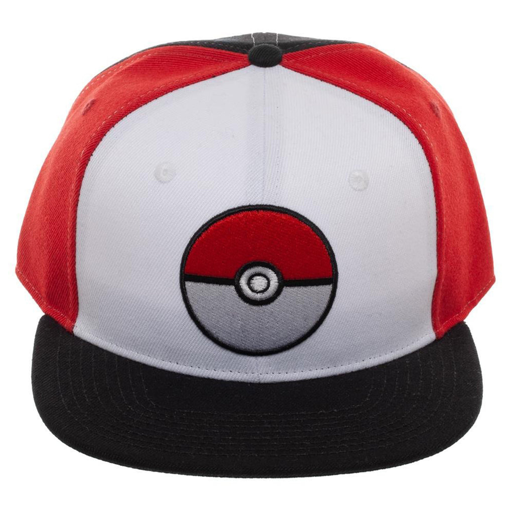 Pokemon Pokeball Snapback Hat