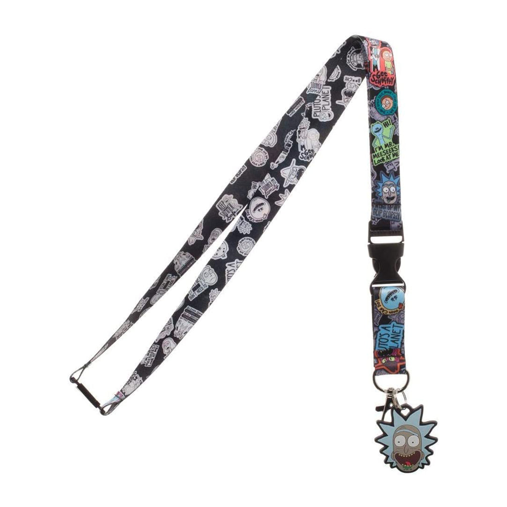 Bioworld Rick And Morty Characters Lanyard