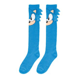 Bioworld Sonic The Hedgehog Single Pair Knee High Socks - Radar Toys