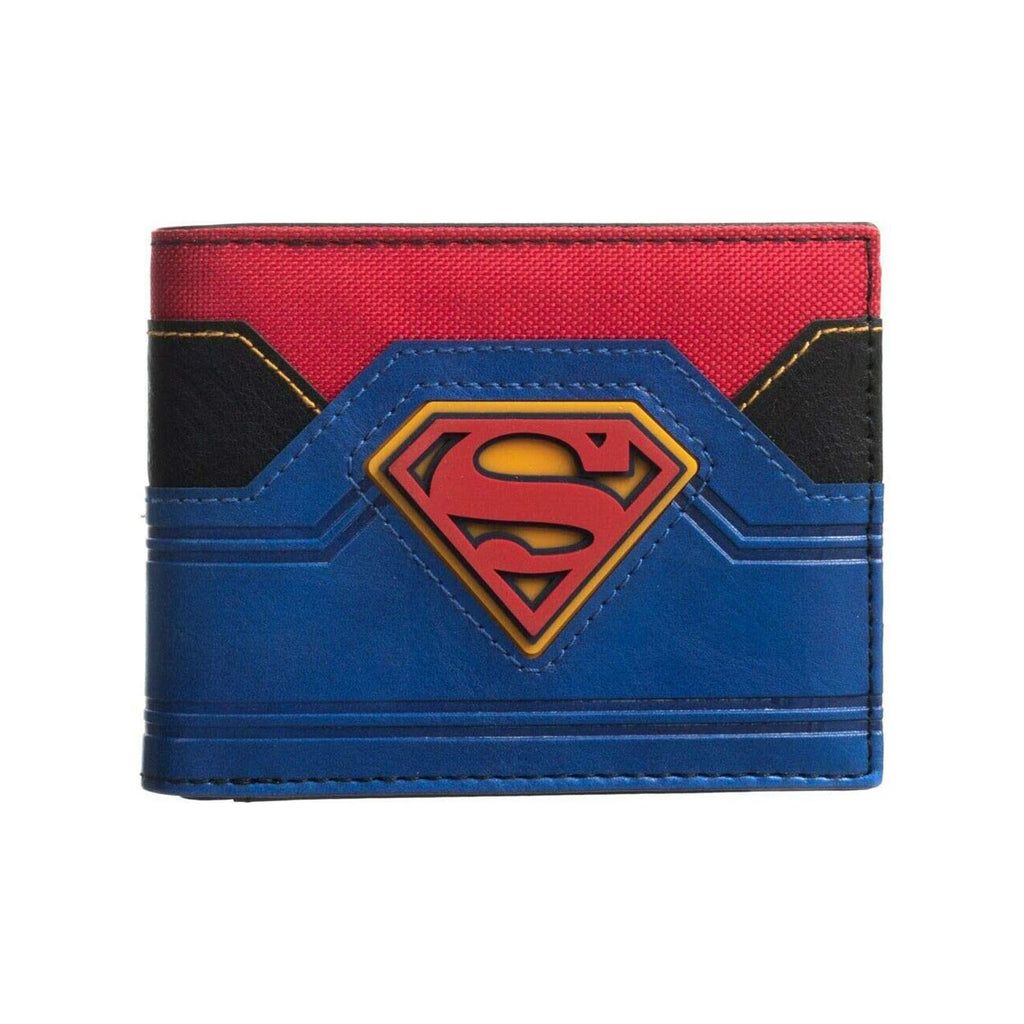 Bioworld Superman Rubber Logo Bifold Wallet