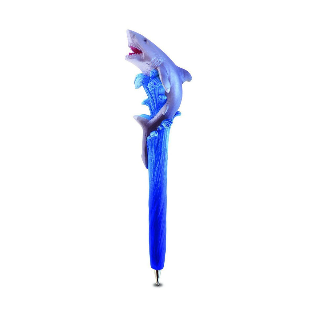 Biting Shark Resin Animal Planet Pen