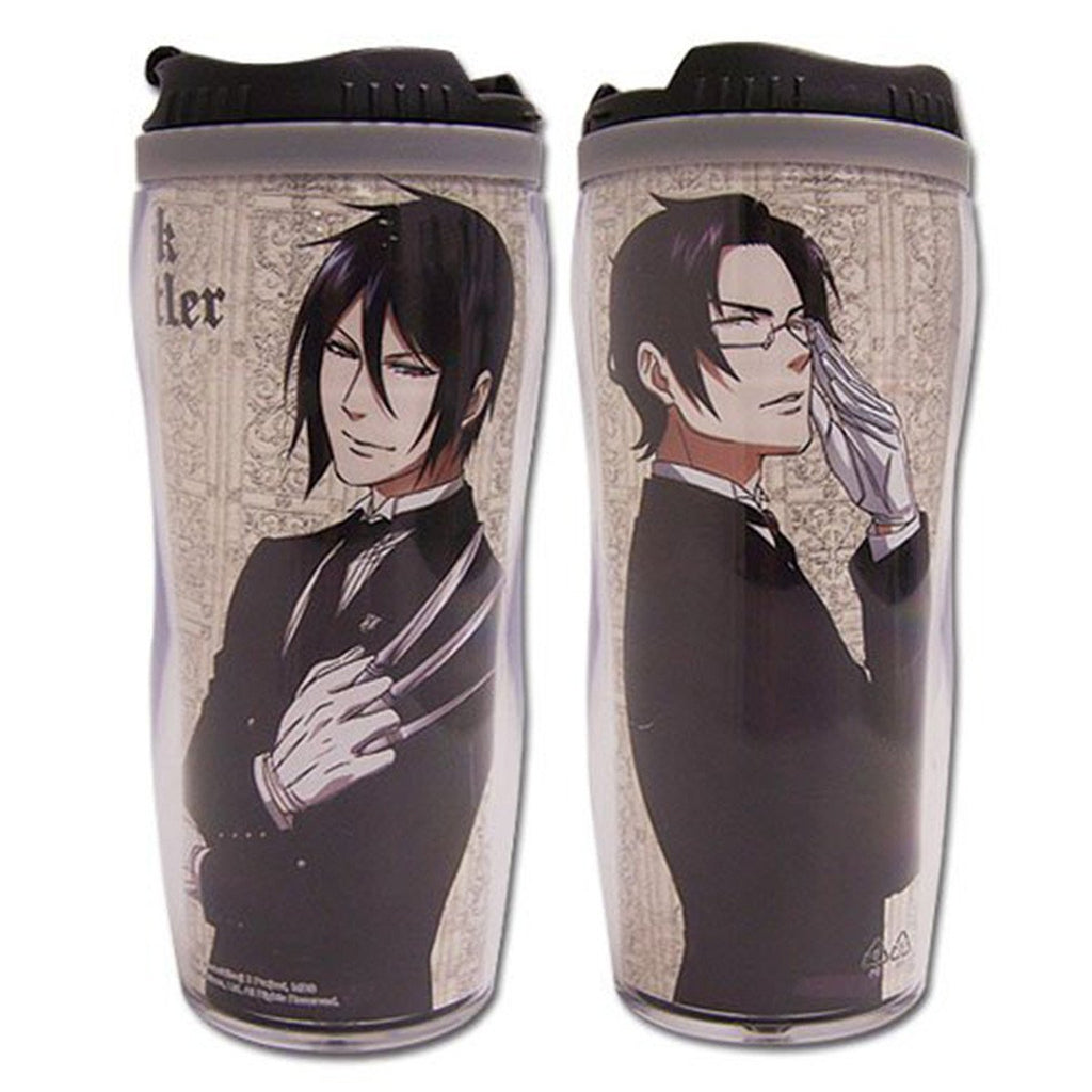 Black Butler Sebastian And Claude Tumbler Mug