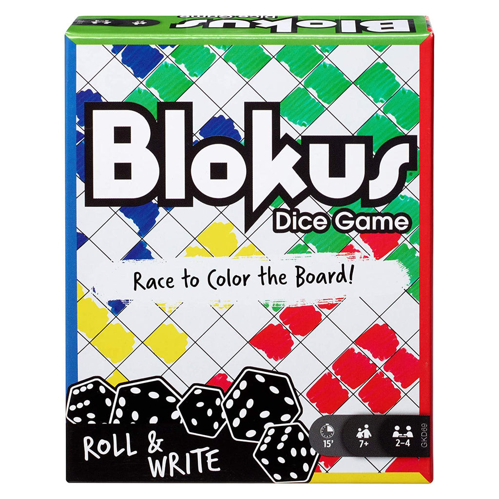 Blokus Roll And White Dice Game