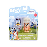 Bluey S4 Fancy Restaurant Bluey And Bingo Figure Set - Radar Toys