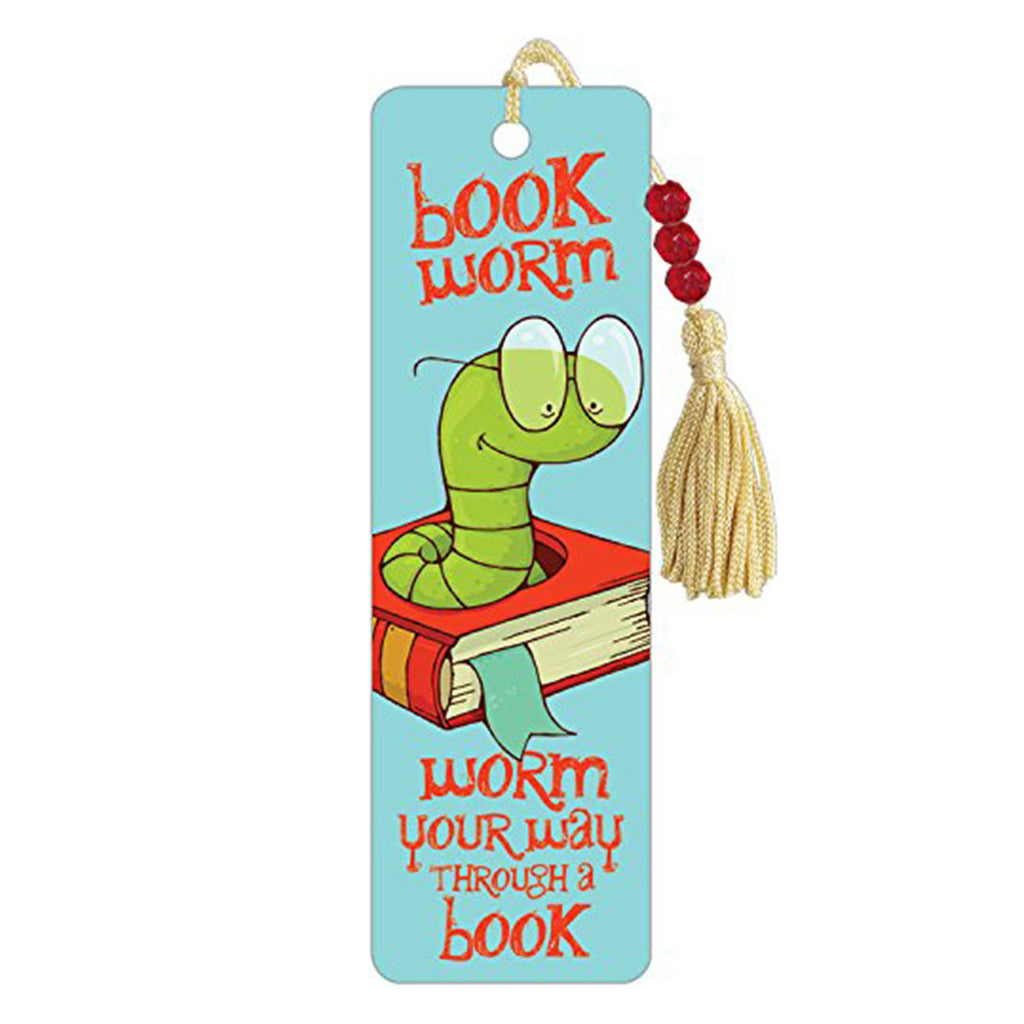 Bookworm Worm Your Way Premier Bookmark