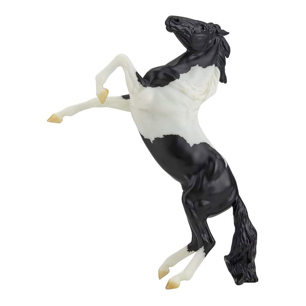 Breyer Black Pinto Rearing Mustang 1:12 Scale 961 - Radar Toys