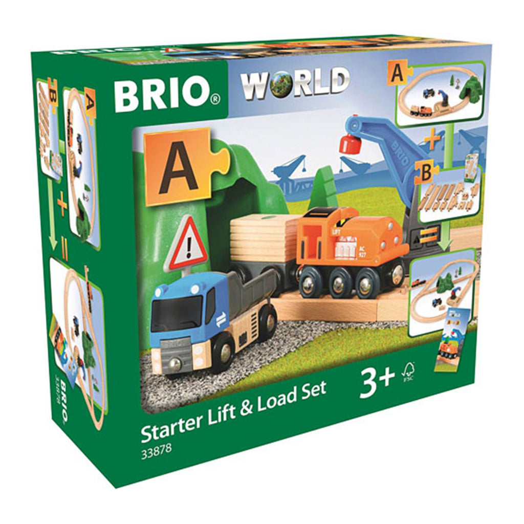 Brio World Starter Lift And Load Set - Radar Toys