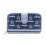 Loungefly NFL Dallas Cowboys Logo All Over Print Bifold Wallet - Radar Toys