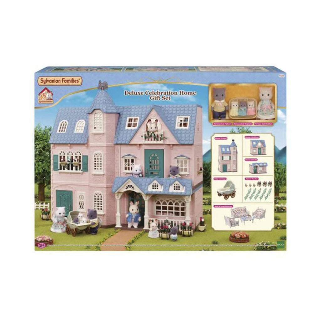 Calico Critters Deluxe Celebration Home Gift Set CF5521