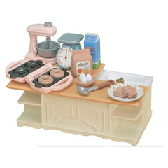 Calico Critters Kitchen Island Table Set - Radar Toys