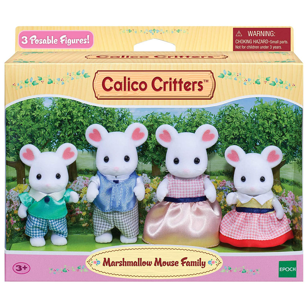 Calico Critters Marshmallow Mouse Family Set