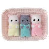 Calico Critters Persian Cat Triplets Figure Set - Radar Toys