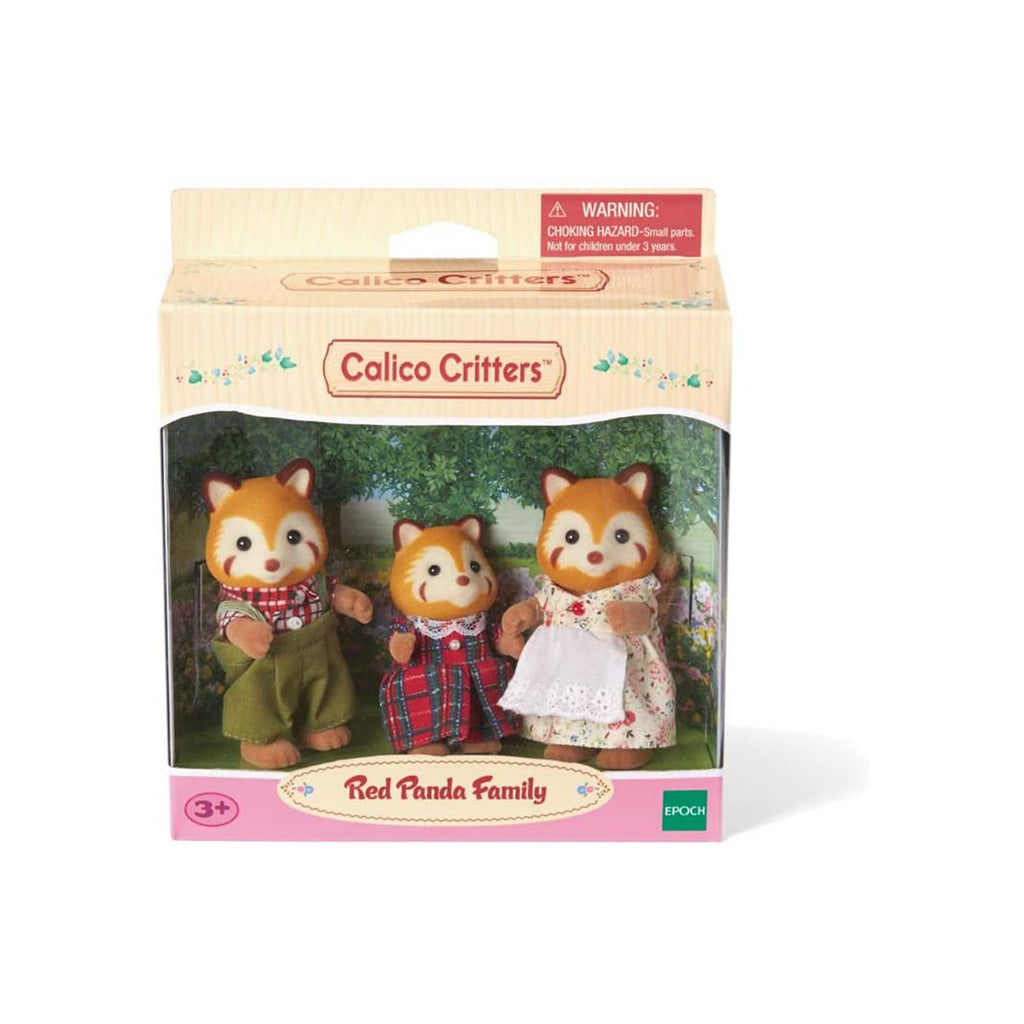 Calico Critters Red Panda Family Set